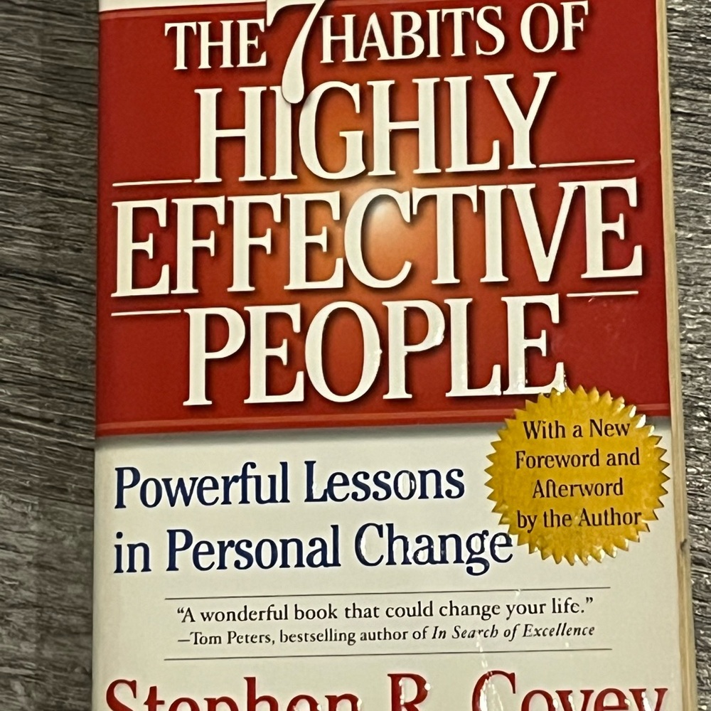 The 7 Habits of Highly Effective People Book by Stephen R. Covey
